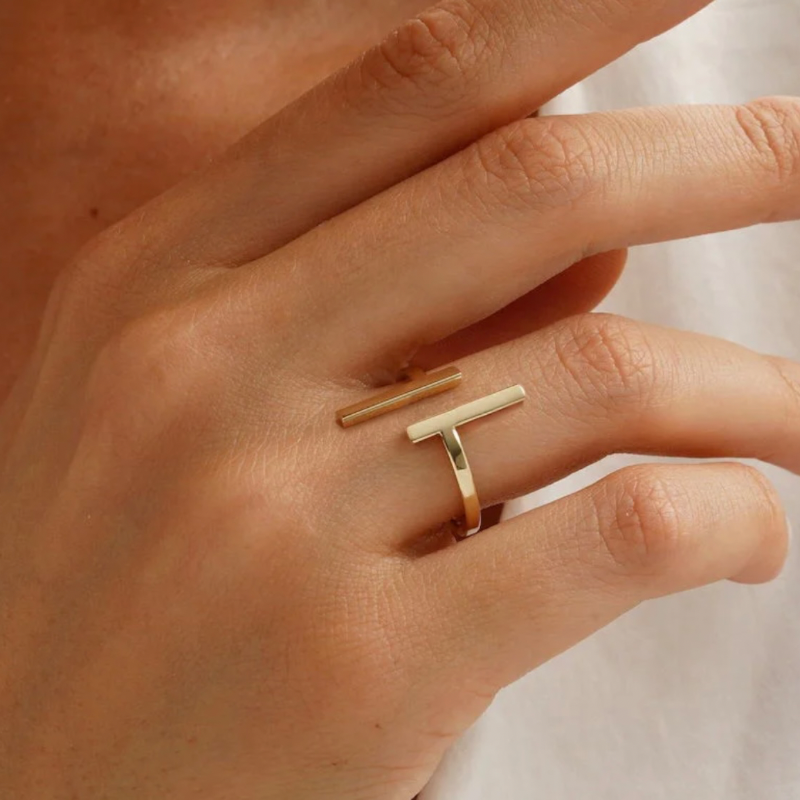 Bague "Paralelo"